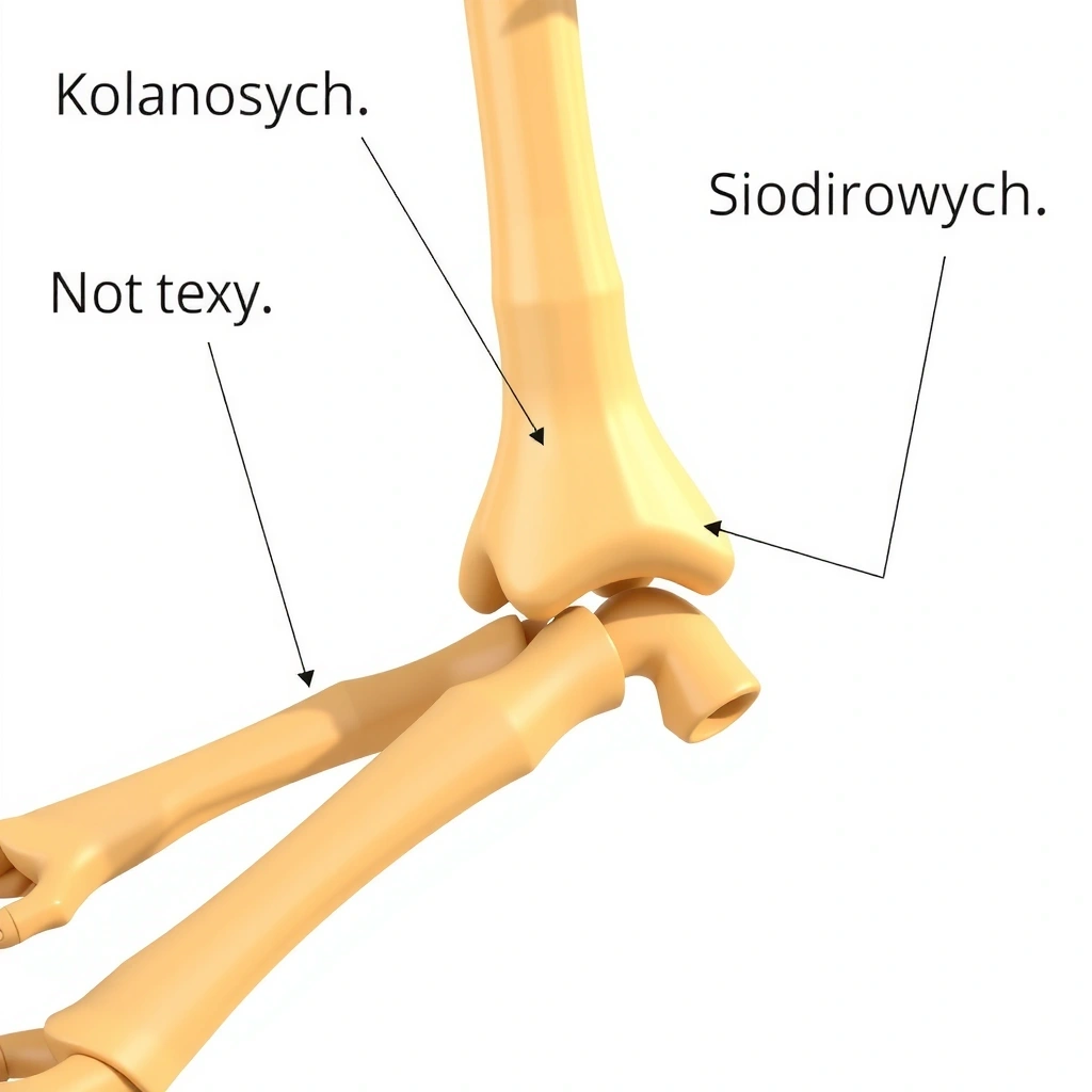 Schemat ruchu stawów kolanowych i biodrowych